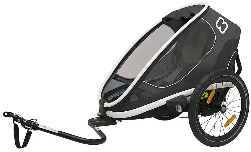 Cykelvagn Hamax Outback One 1 barn grå