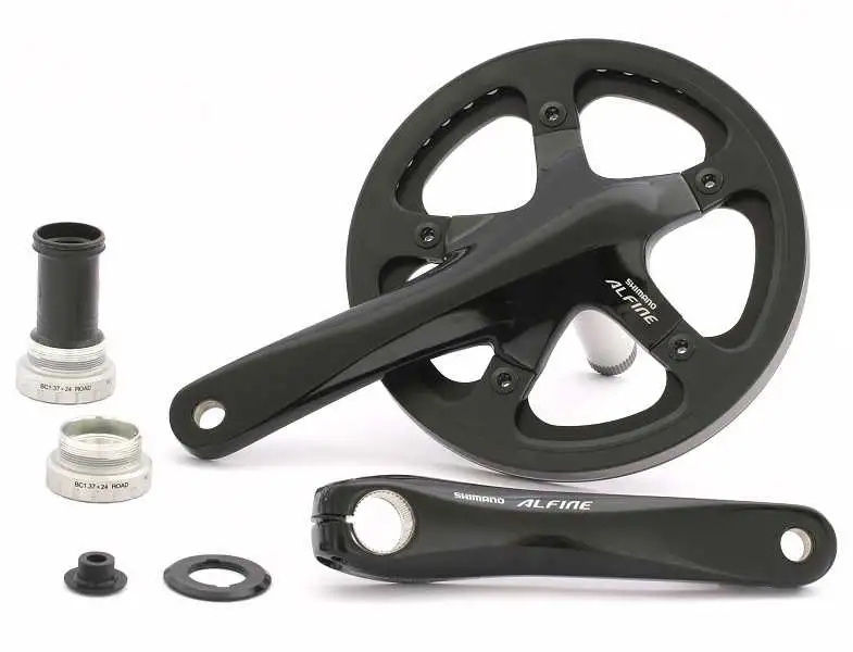 Vevparti Shimano Alfine Cs500 170 mm 45T svart