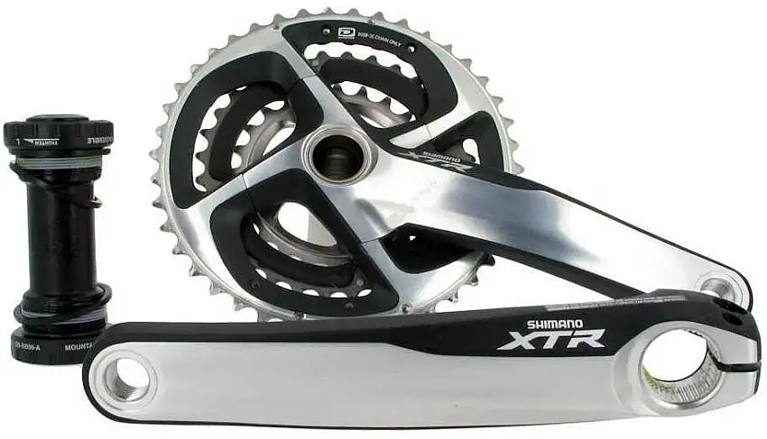 Vevparti Shimano XTR 980 10 delat 170 mm 42/32/24T silver/svart