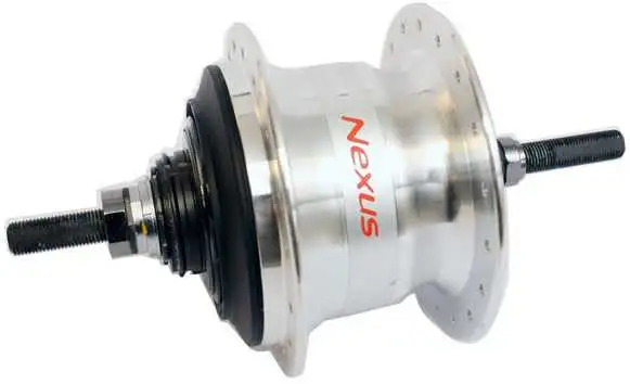 Baknav Shimano Nexus 7 SG-7R50 rullbroms 36H 130 mm silver