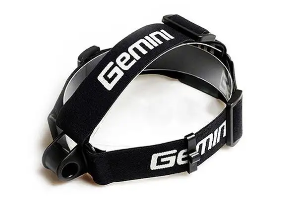 Huvudfäste Gemini Lights Head Strap svart