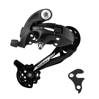 Bakväxel Sunrace M41 7/8 växlar Long Cage
