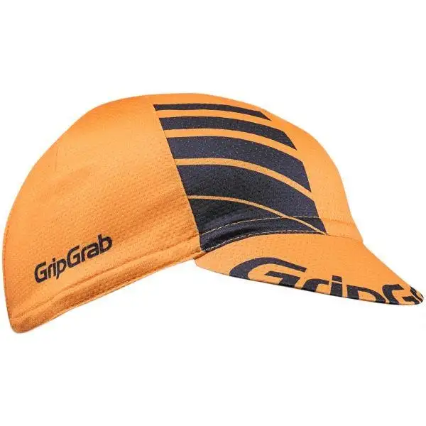 Cykelkeps Gripgrab Lightweight Summer Cycling Cap orange/svart M/L