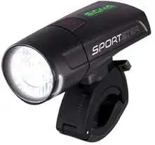 Framlampa Sigma Sportster svart
