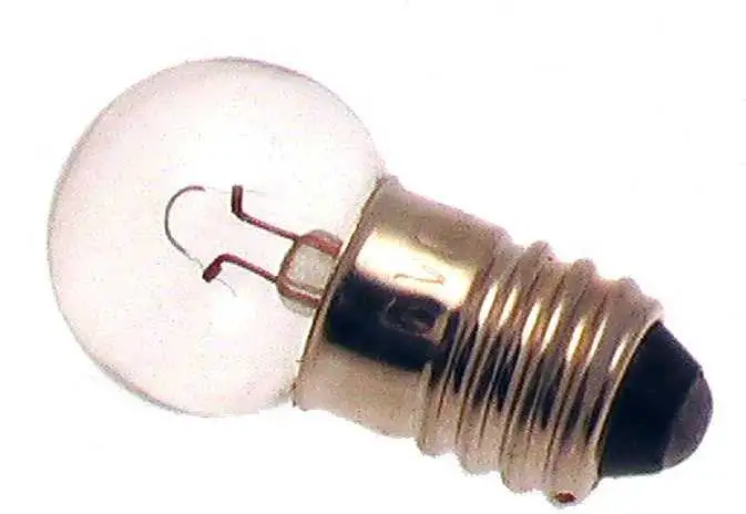 Glödlampa 6Volt/2.4Watt E10 Sockel