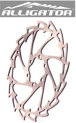Bromsskiva cykel Alligator 6"/160 mm 6 bult