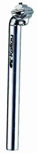 Sadelstolpe 30.0 x 400 mm silver