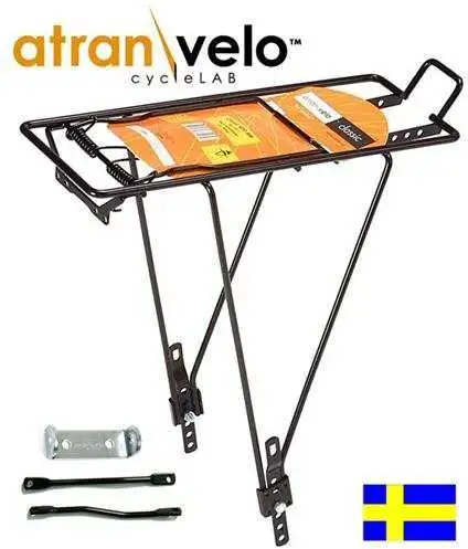 Pakethållare Atran Velo 20-24" mtb svart
