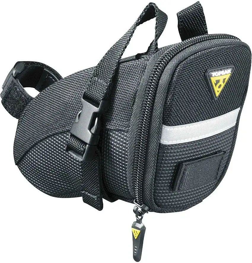 Sadelväska Topeak Aero Wedge Strap small 0.66 l svart