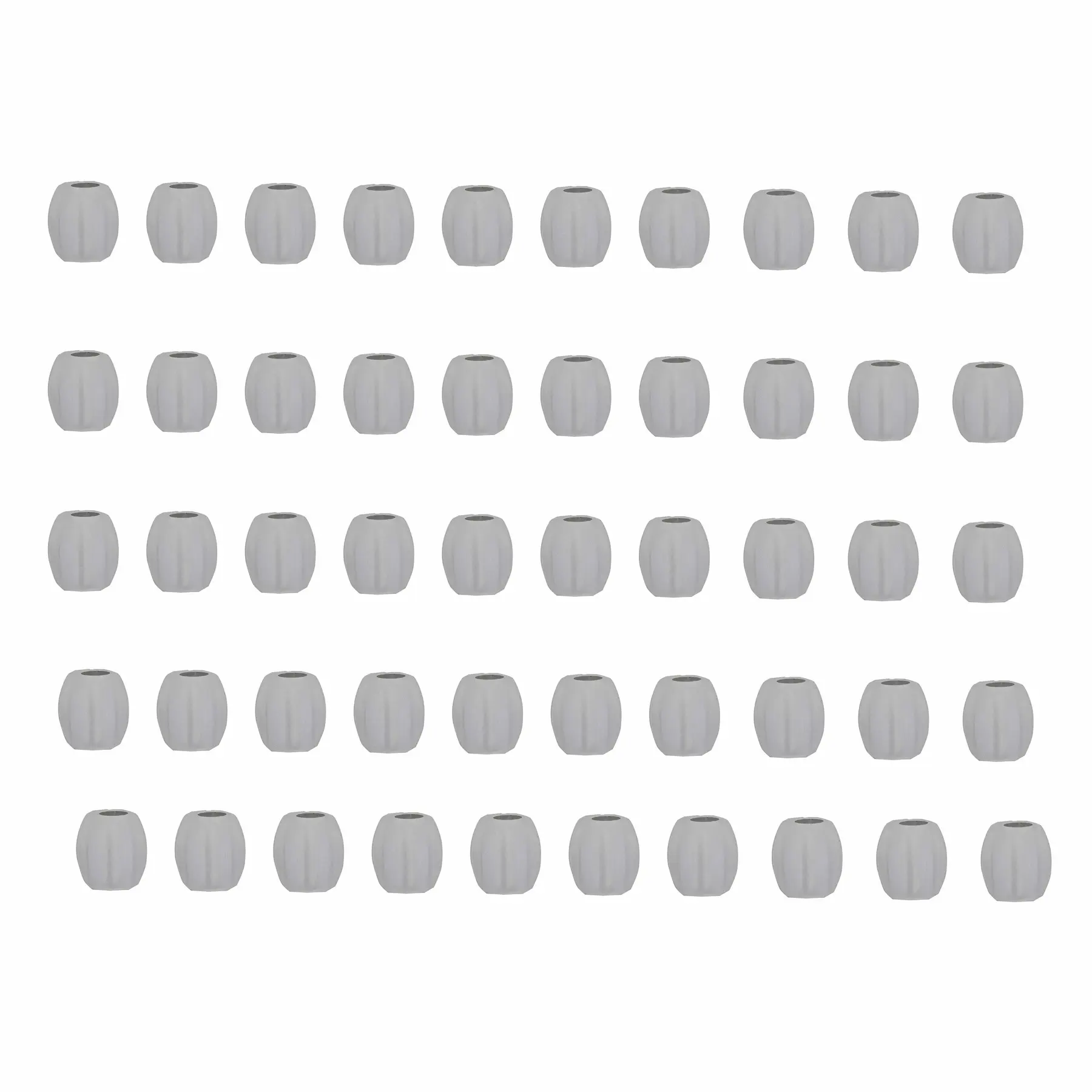 Slutkapslar Jagwire Workshop Mini Tube Tops-Clear 50pcs