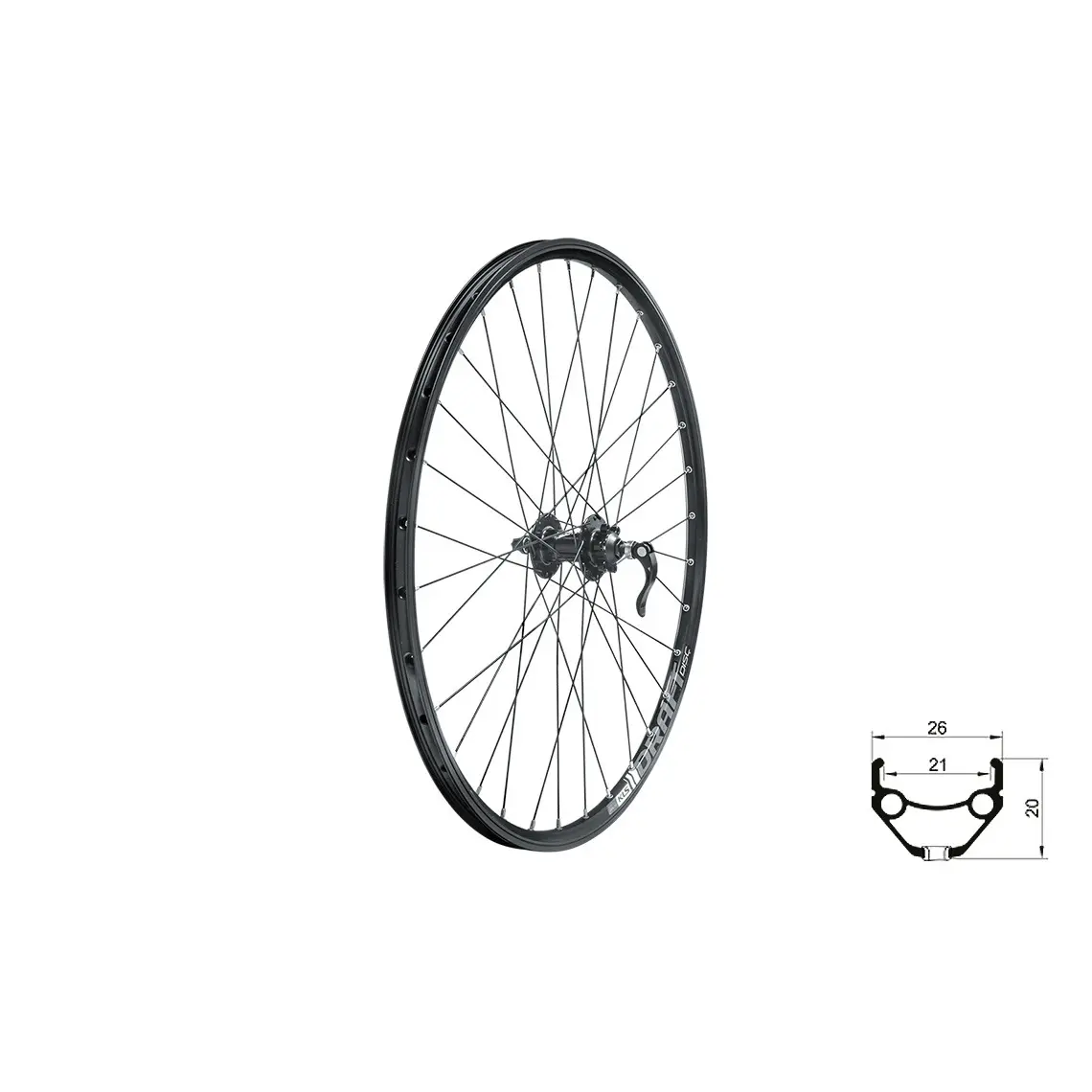 Framhjul Kellys Draft27,5''