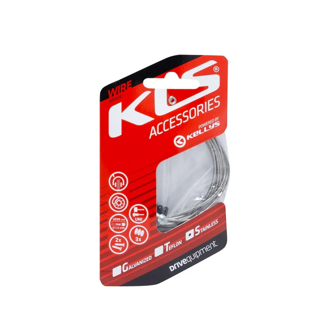 Galvaniserad bromsvajer Kellys KLS MTB+ROAD
