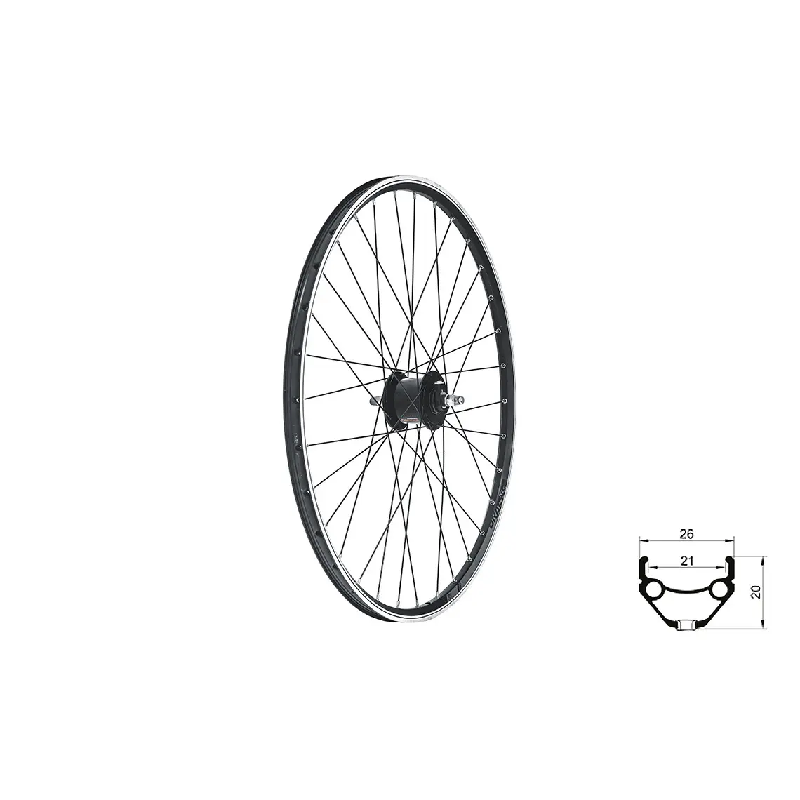 Framhjul Kellys Draft Dynamo V-Brake 28/29"