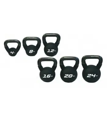Kettlebell Master Fitness Neoprenklädd 24 KG