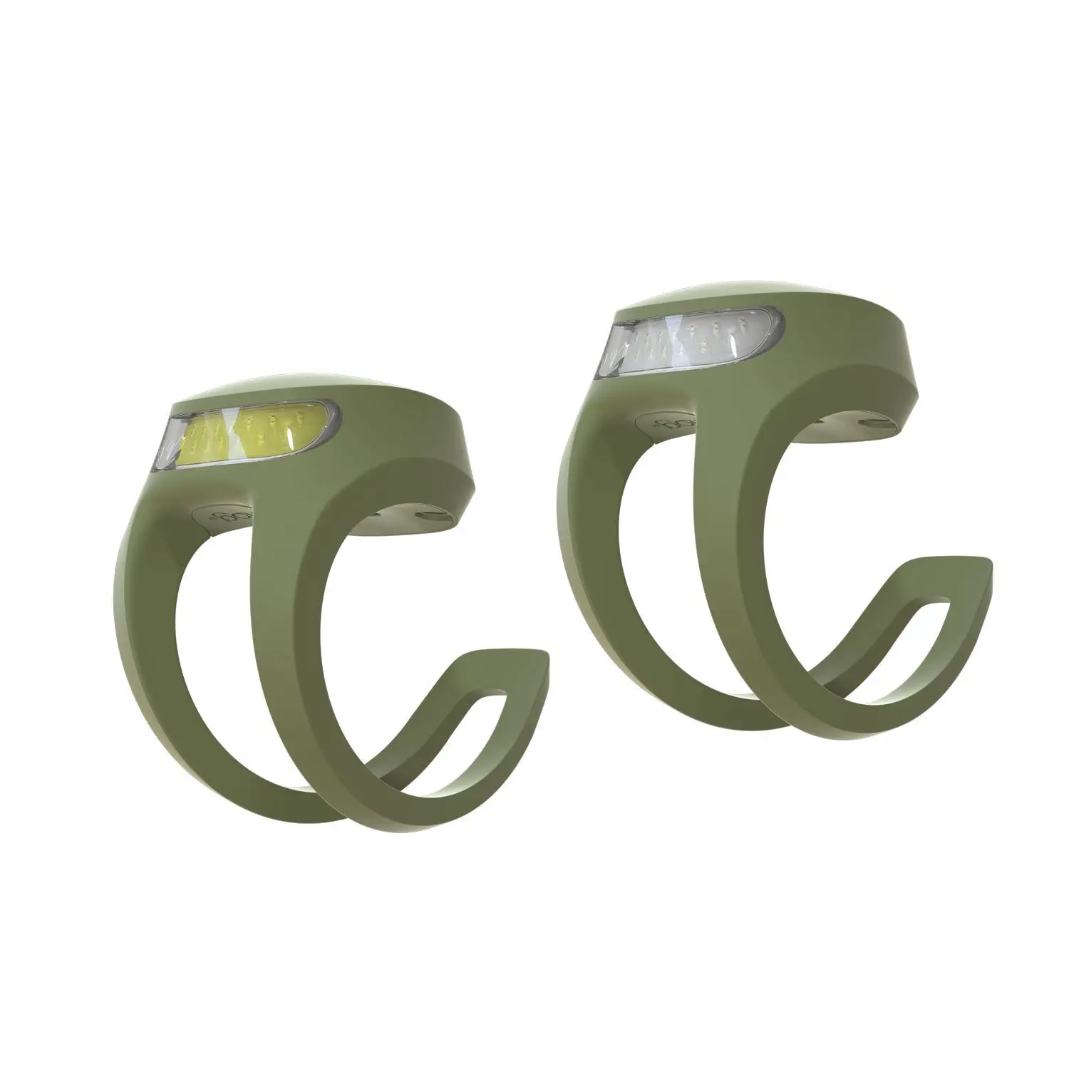 Förpackning med 2 lampor Knog Frog
