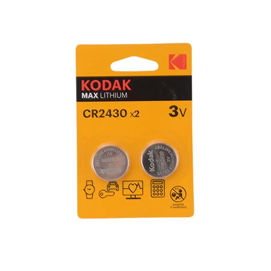 Batterier Kodak Lithium Cr2430 (x2)