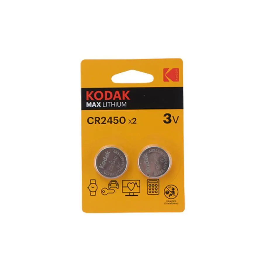 Batterier Kodak Lithium Cr2450 (x2)