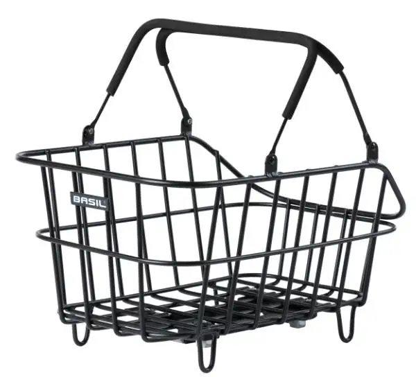 Cykelkorg Basil Cento Matt Black