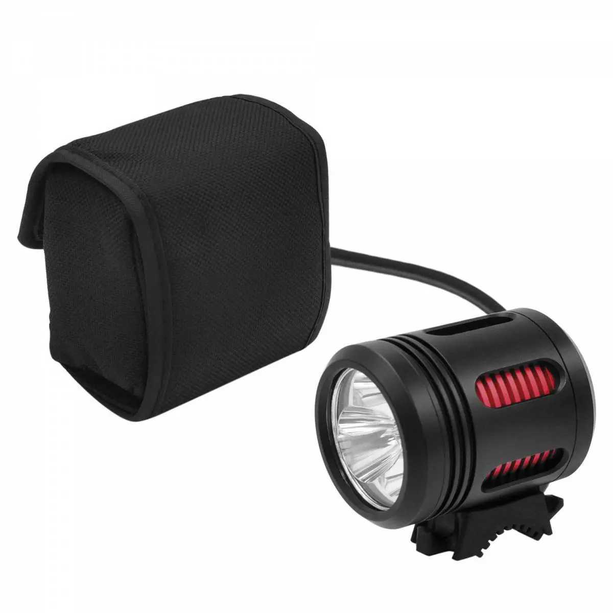 Styrlampa 18650 6600mah batteri (2/6 h.) Krayton 3Cree XML-U2 3000 lumens