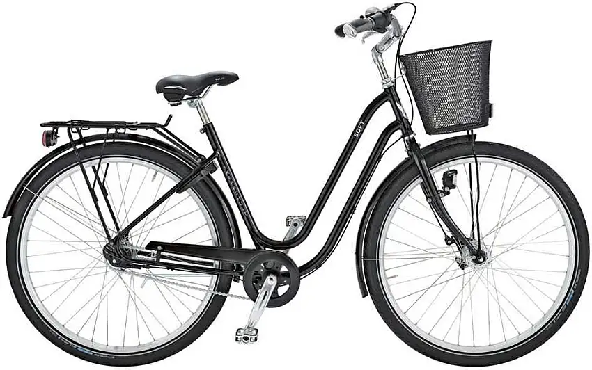 Skeppshult Dam Soft 7-växlad svart (53 cm)