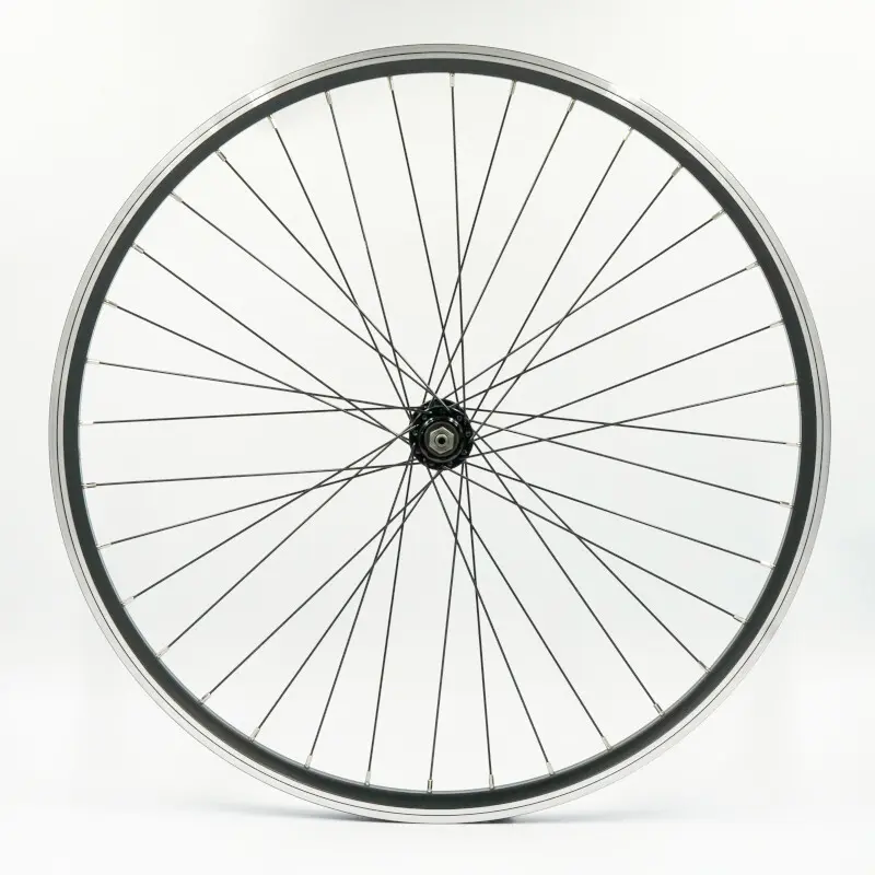 Främre cykelhjul aluminium dubbel fälg La ruota