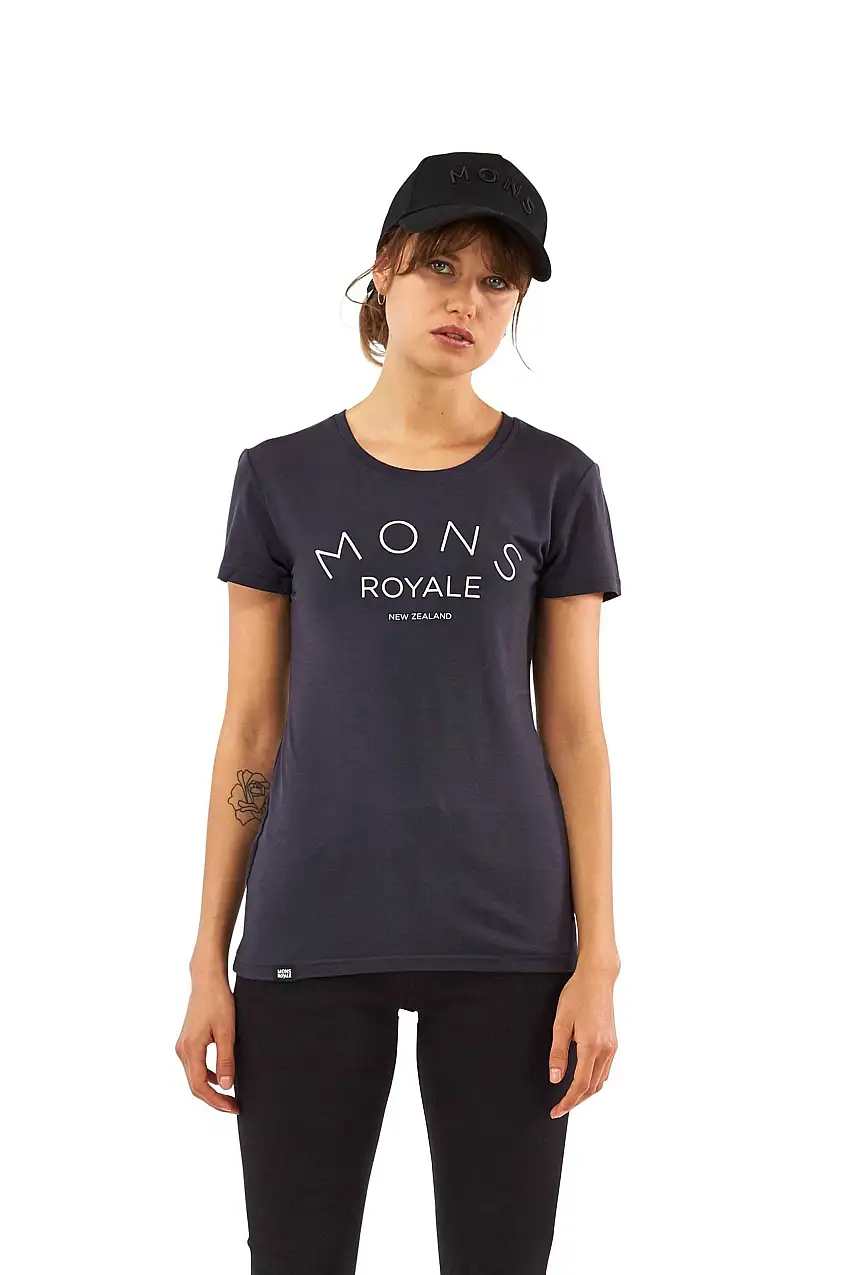 Tröja Mons Royal Wool Viva La Tee dam grå
