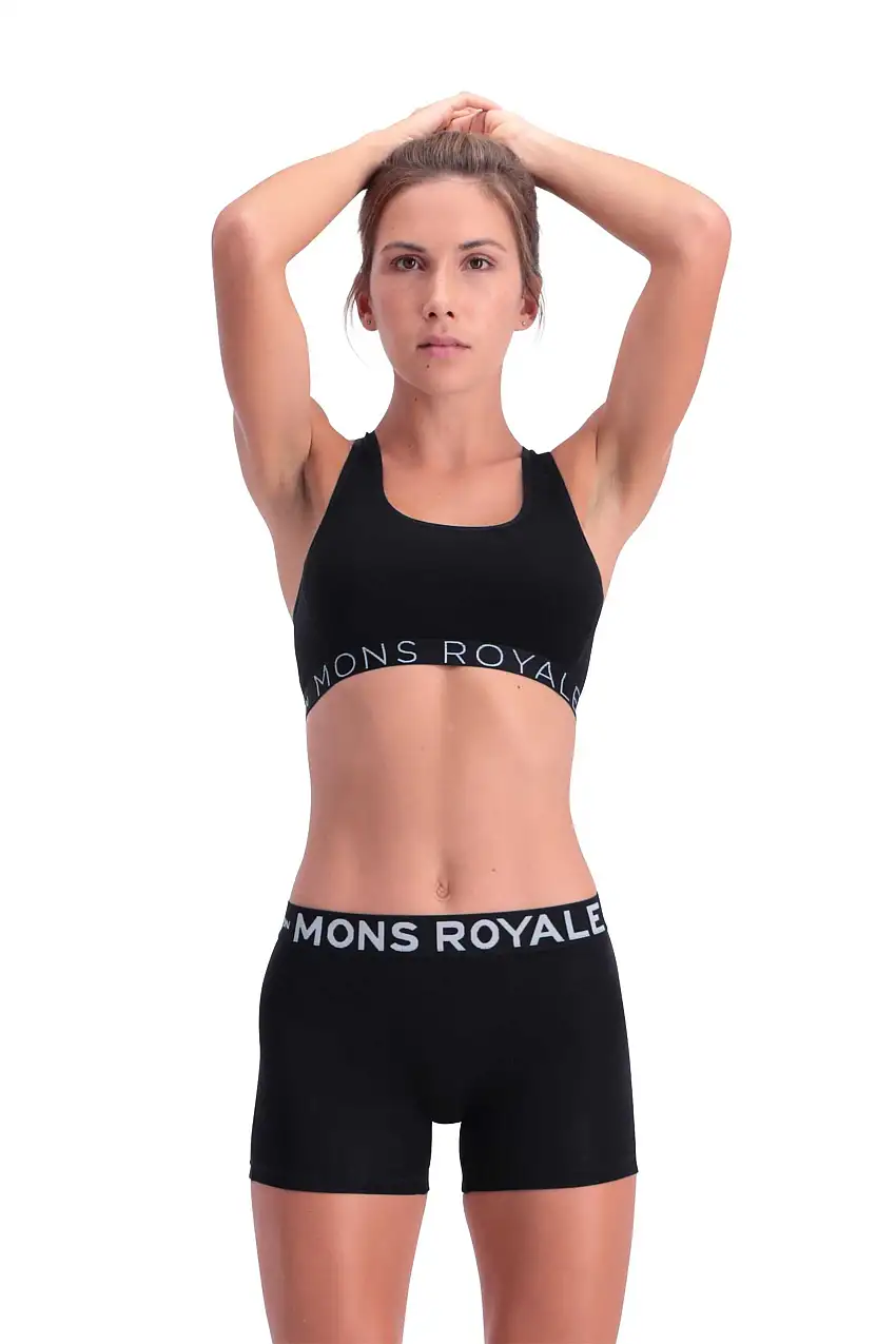 Underdel Mons Royal Wool Hannah Hot Pant dam svart