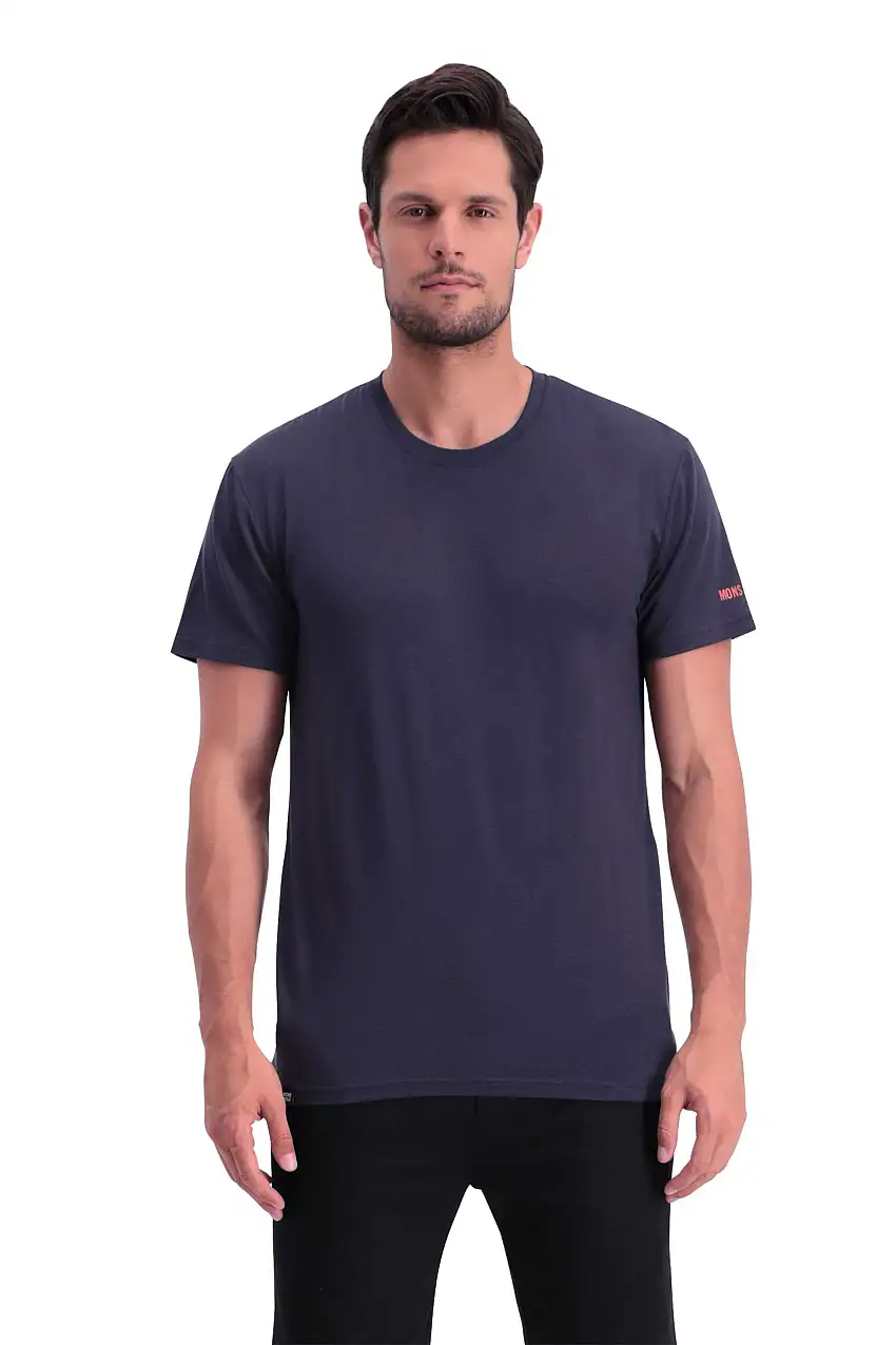Tröja Mons Royal Wool Basic T grå small