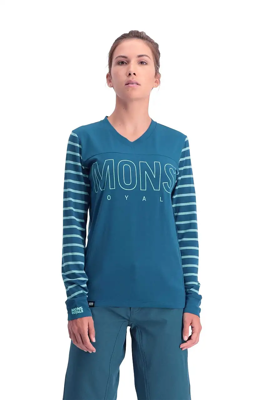 Tröja Mons Royal Wool Phoenix Enduro VLS dam blå