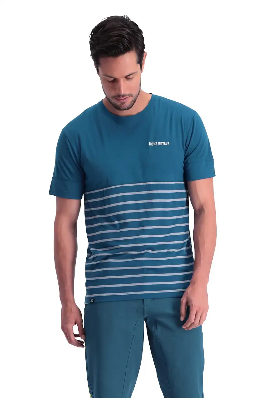 Tröja Mons Royal Wool Cadence T blå