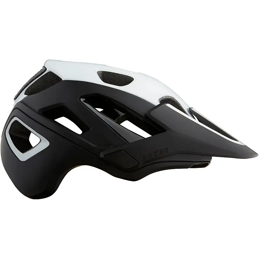 Cykelhjälm Lazer Jackal MIPS Matt Vit/Svart