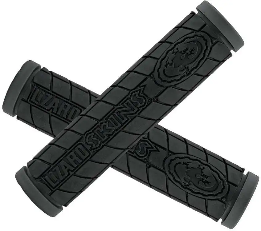 Handtag Lizard Skins Logo Dual Compound 130 mm svart/grå