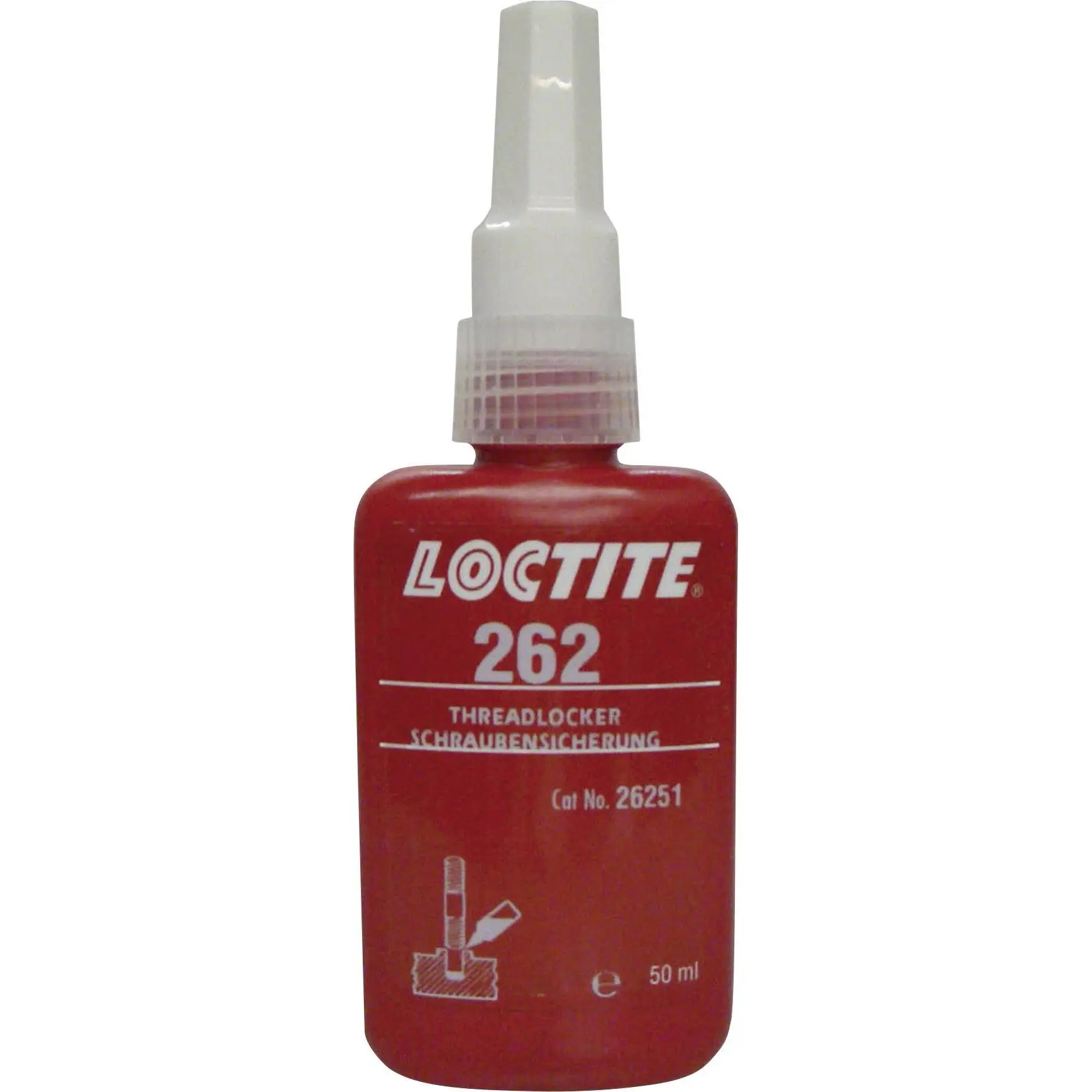 Medium motstånd normal gängbroms Loctite 262