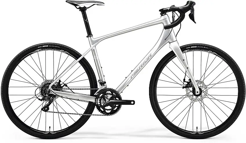 Merida Silex 200 matt silver/vit