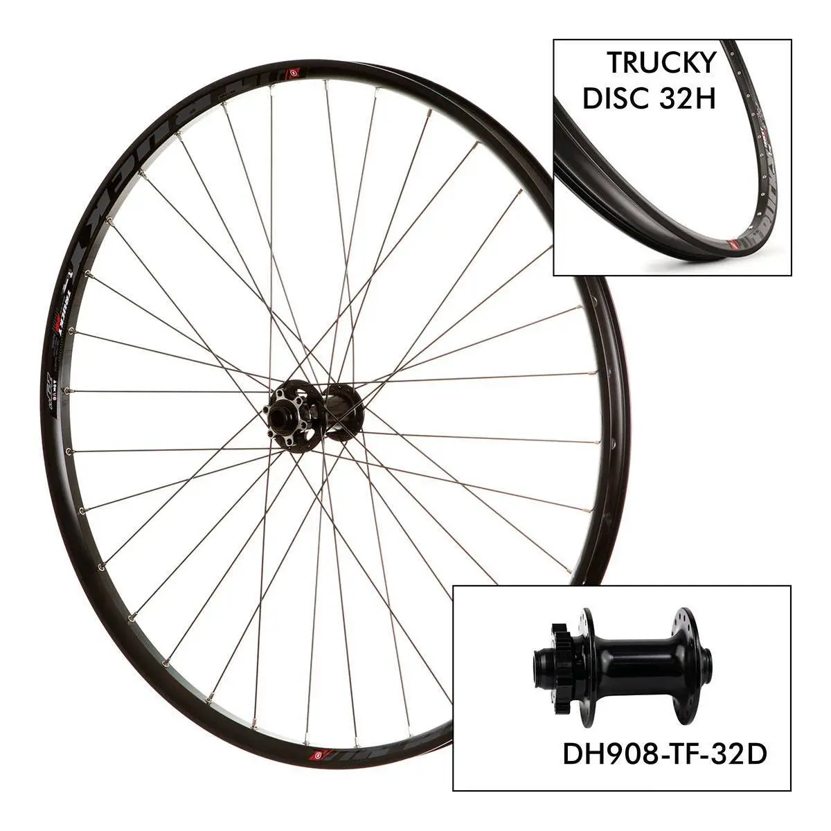 Framhjul Mach1 TF 15x110 Disque 6T