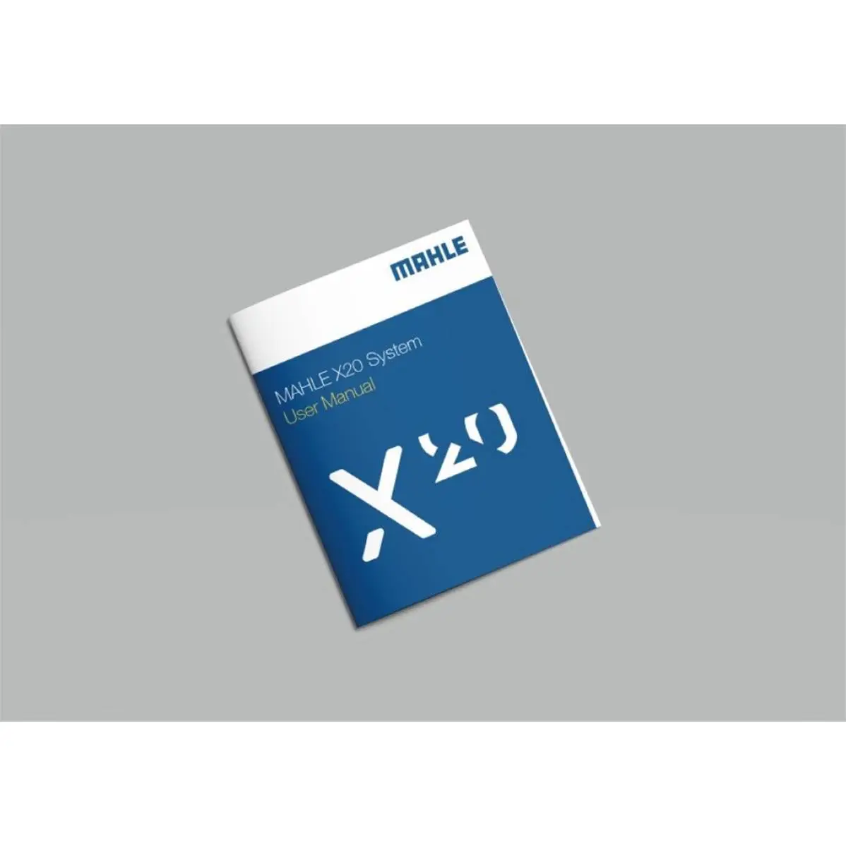 Bok med användarhandbok Mahle X20