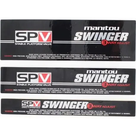 Kit med klistermärken Manitou Swinger Ressort 3W 06/09