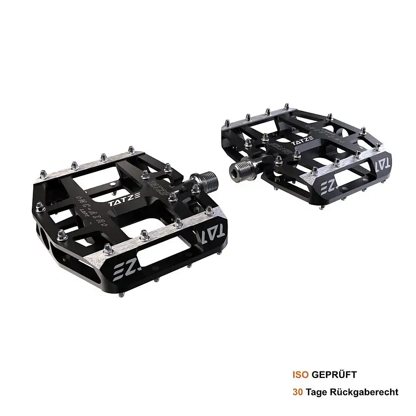 Cykelpedaler Tatze MC-Air platform svart