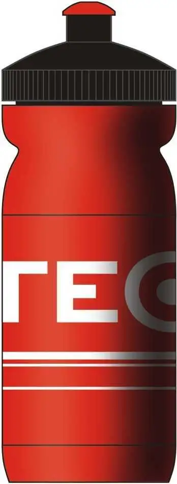 Flaska TEC Team 600 ml röd