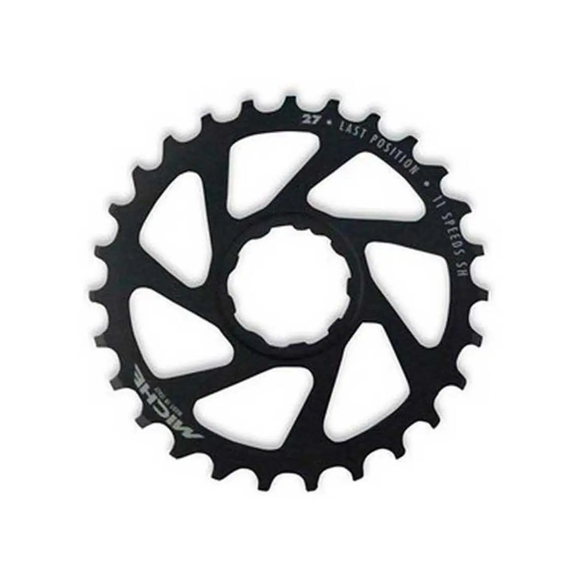 Sista positionens kedjehjul i aluminium Miche Shimano 7075 T6
