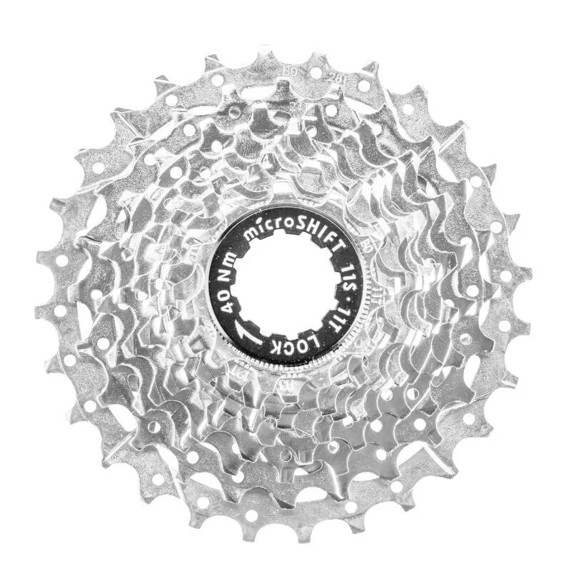 Kassett för landsvägscykel Microshift Shimano-Sram 11 v 11-28 T