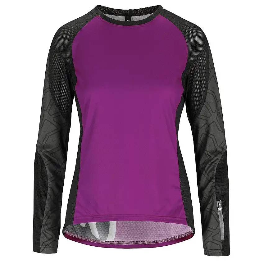 Tröja Assos Trail Women'S Ls Jersey Lila