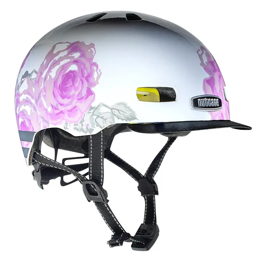 Cykelhjälm Nutcase Street MIPS Delicate Flower Reflective