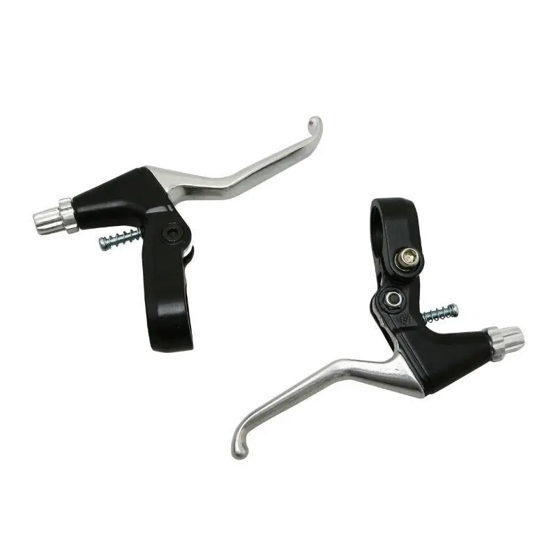 Ett par 3-fingrade bromshandtag i aluminium för mountainbike Newton Cantilver V-Brake