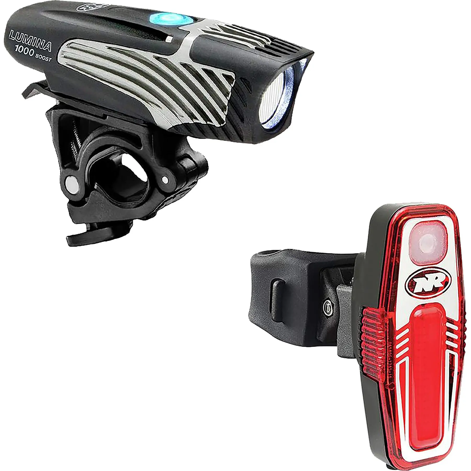belysning fram/bak för cyklar NiteRider Usb Lumina 1000 Boost/sabre 110