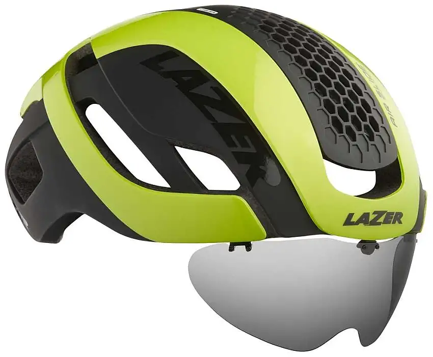 Cykelhjälm Lazer Bullet 2.0 +lens +led flash gul
