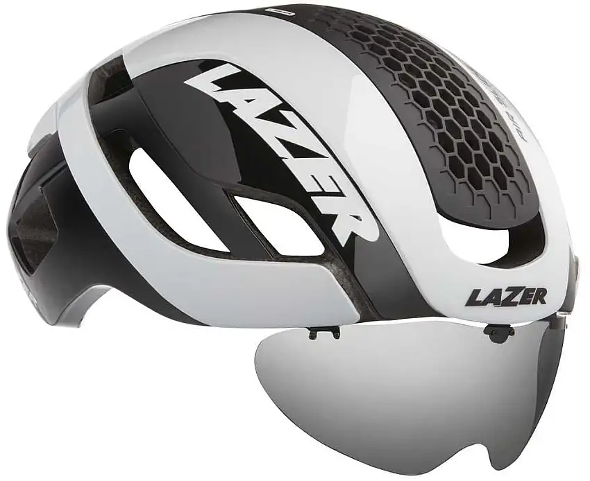 Cykelhjälm Lazer Bullet 2.0 MIPS +lens +led matt vit