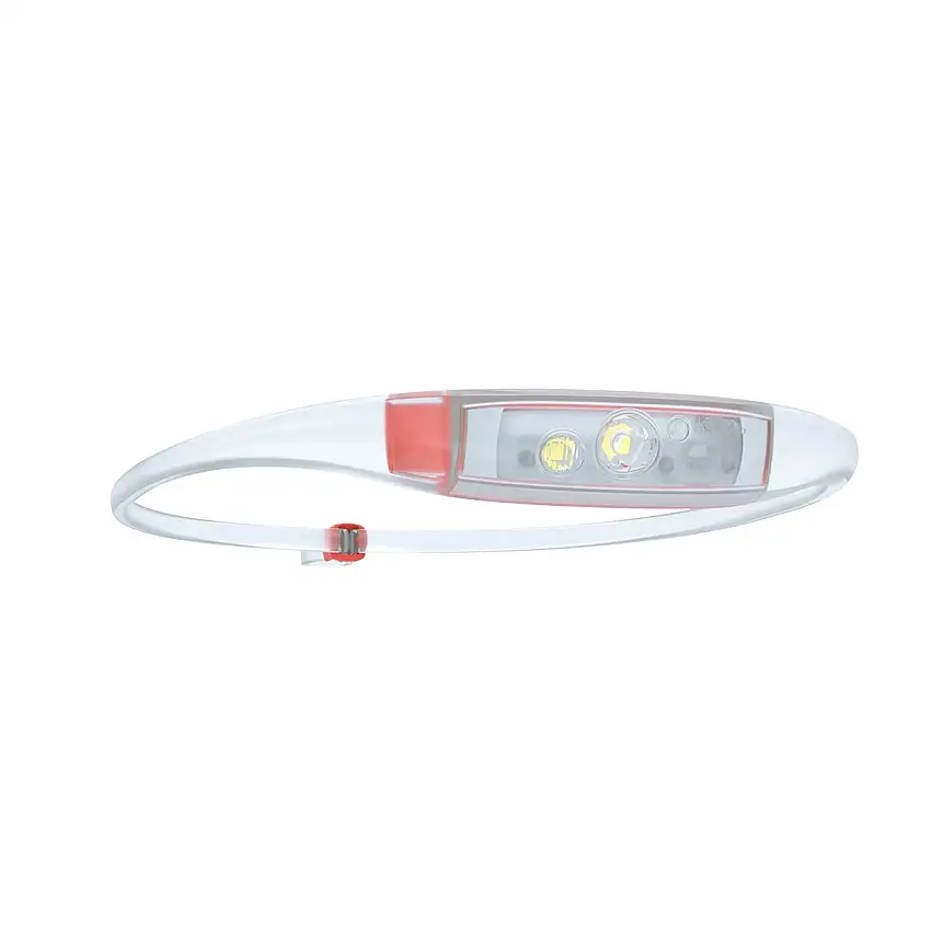 Pannlampa Knog Quokka vit/rosa 100