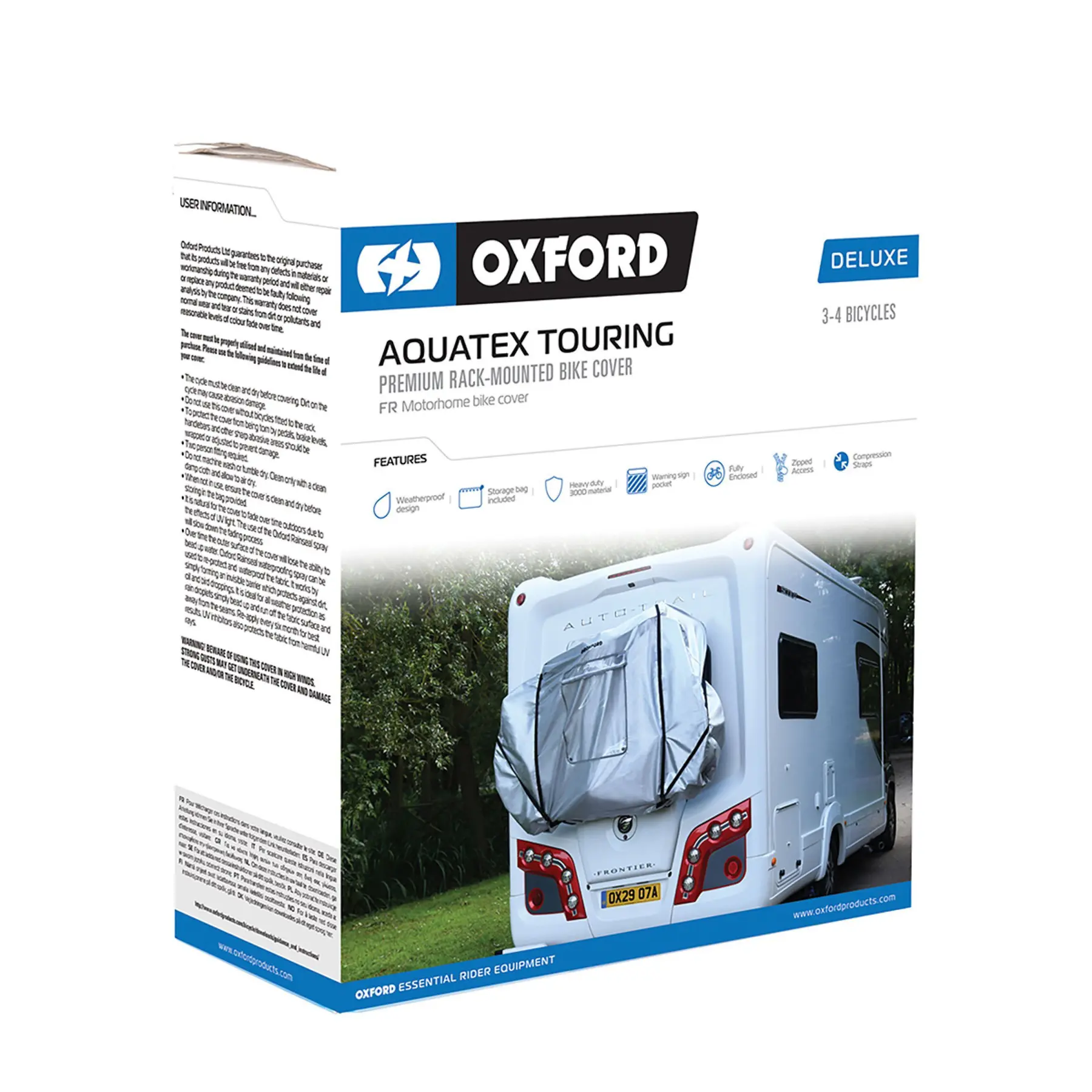 Skyddshölje OXC Acquatex Touring Deluxe 3-4