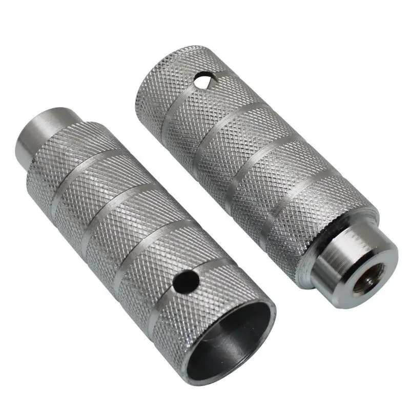 Par bmx-fotstöd i aluminium för 14 mm axel P2R